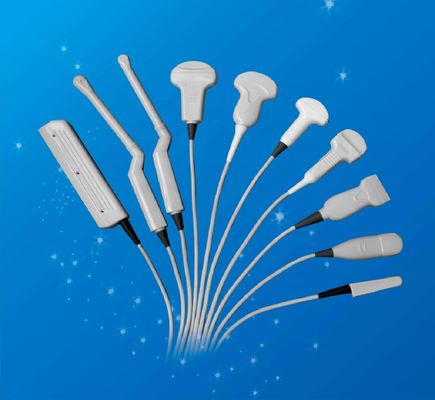 Transdutor de ultrassom de tipo sonda convexa para Hitachi C251 Ultrassom Noblus Diagnostic
