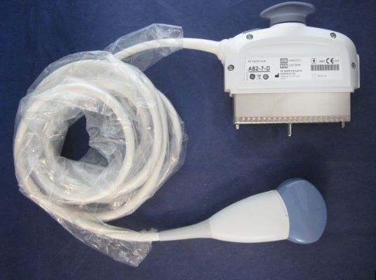 Diagnóstico Médico Sonda de Ultrassonografia GE AB2-7-D Scanner de Transdutor Convexo com Função